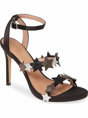 Halogen Black Star Strap Stiletto